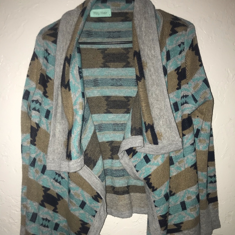 Filly Flair Aztec Cardigan